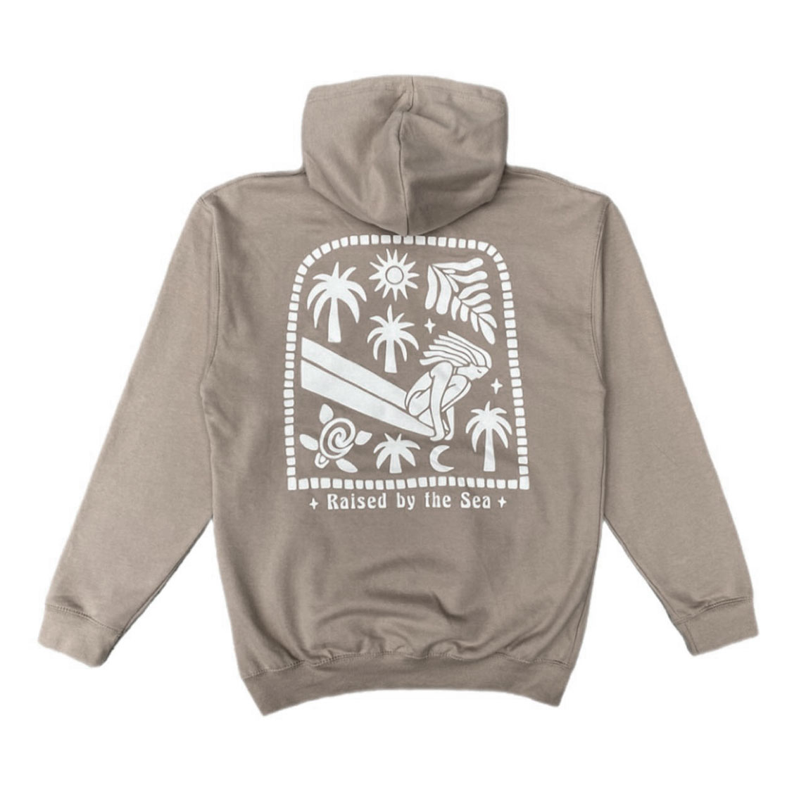 Raised By The Sea Hoody – Mocha