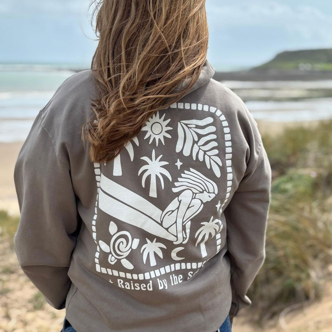 Raised By The Sea Hoody