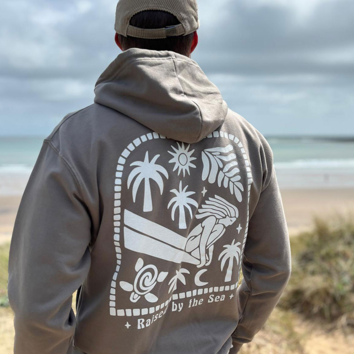 Raised By The Sea Hoody