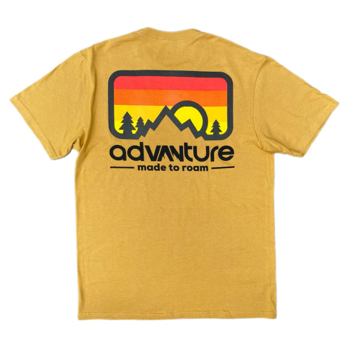 Sunset T-Shirt - Mustard